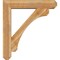 Ekena Millwork Legacy Craftsman Rough Sawn Bracket w/ Offset Brace, Western Red Cedar, 8"W x 40"D x 44"H BKT0806X40X44LEC04RWR - alternate 4